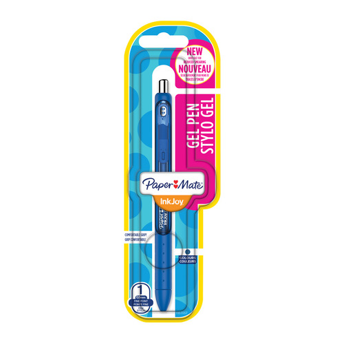 

Ручка гелев. Paper Mate InkJoy (1957057) синий блистер ев. 12 шт./кор., InkJoy