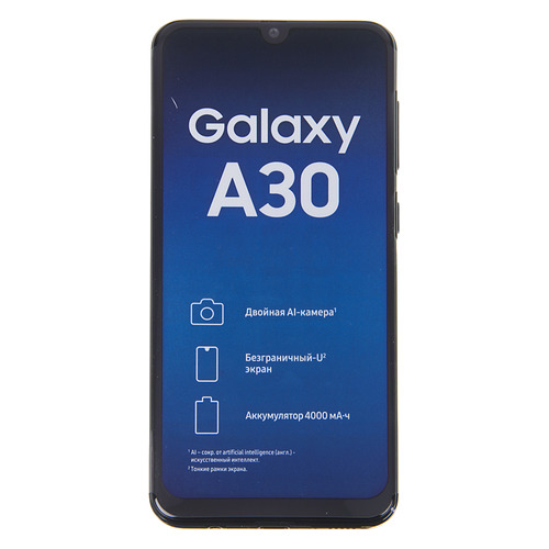 

Смартфон SAMSUNG Galaxy A30 64Gb, SM-A305F, черный