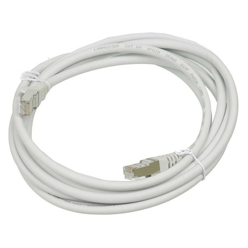 фото Кабель патч-корд lanmaster вилка rj-45, вилка rj-45, кат.6а, lszh, 2м, серый [lan-pc45/s6a-2.0-gy]