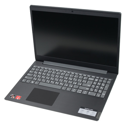 фото Ноутбук lenovo ideapad l340-15api, 15.6", amd ryzen 3 3200u 2.6ггц, 4гб, 256гб ssd, amd radeon vega 3, free dos, 81lw0051rk, черный