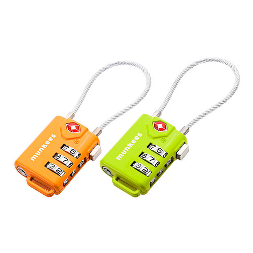 фото Замок munkees cable combination lock (3609) д.100мм ш.33мм в.14мм