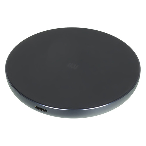 фото Беспроводное зарядное устройство xiaomi mi wireless charging pad, usb, usb type-c, 2a, черный