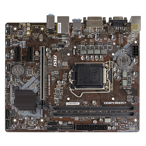

Материнская плата MSI H310M PRO-VD PLUS, LGA 1151v2, Intel H310, mATX, Ret
