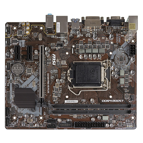 фото Материнская плата msi h310m pro-vd plus, lga 1151v2, intel h310, matx, ret