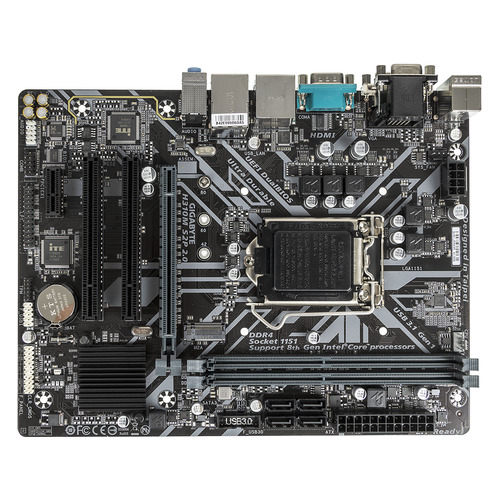 

Материнская плата GIGABYTE H310M S2P 2.0, LGA 1151v2, Intel H310C, mATX, Ret, H310M S2P 2.0