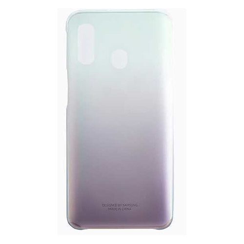 

Чехол (клип-кейс) SAMSUNG Gradation Cover, для Samsung Galaxy A40, черный [ef-aa405cbegru]