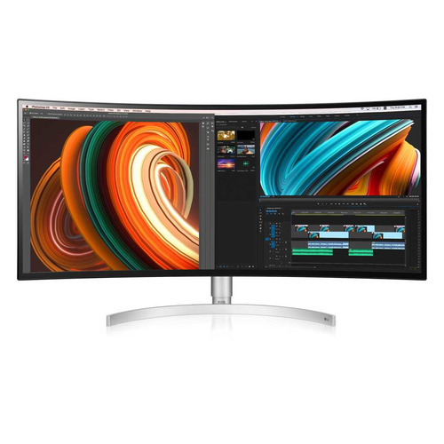 фото Монитор lg ultrawide 34wk95c-w 34", белый и серебристый [34wk95c-w.aruz]