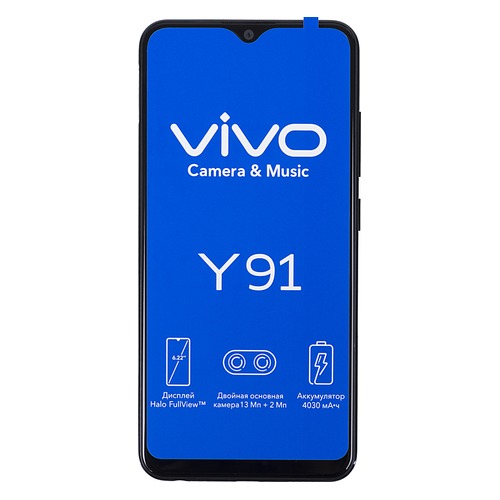 

Смартфон VIVO Y91 64Gb, черный звездный