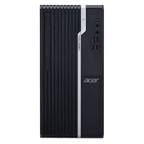 фото Компьютер acer veriton s2660g, intel core i3 8100, ddr4 4гб, 128гб(ssd), intel uhd graphics 630, windows 10 professional, черный [dt.vqxer.039]