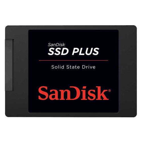 

SSD накопитель SANDISK SSD PLUS SDSSDA-1T00-G26 1ТБ, 2.5", SATA III, SDSSDA-1T00-G26