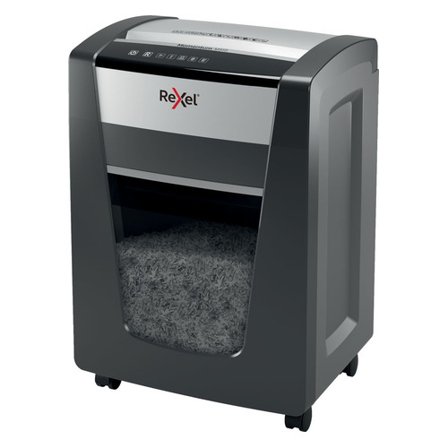 

Уничтожитель бумаг Rexel Momentum M515 EU, P-5, 2х15 мм, 15 лист. одновременно, 30л [2104577eu], M515 EU