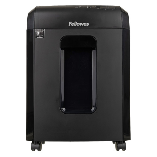 фото Уничтожитель бумаг fellowes powershred 10m, p-5, 2х12 мм, 10 лист. одновременно, 30л [fs-46306]