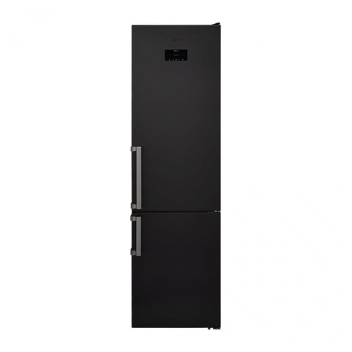 

Холодильник SCANDILUX CNF379EZ D/X, двухкамерный, черный