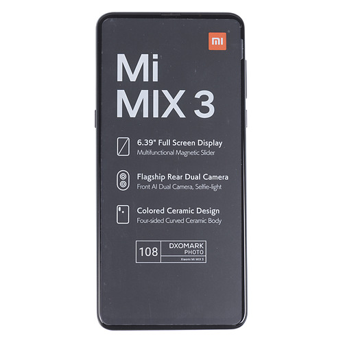 

Смартфон XIAOMI Mi Mix 3 6/128Gb, черный оникс