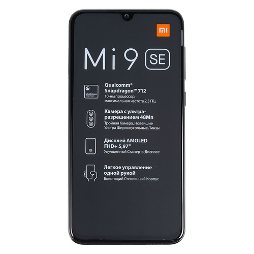

Смартфон XIAOMI Mi 9 SE 64Gb, черный