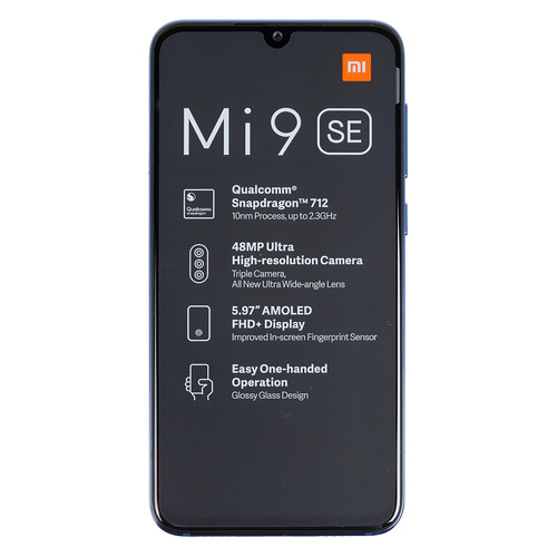 

Смартфон XIAOMI Mi 9 SE 64Gb, синий