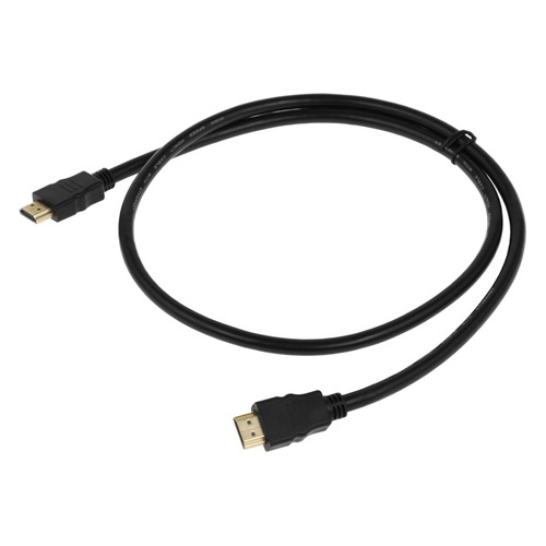 

Кабель видео HDMI (m) - HDMI (m) , ver 2.0, 1м, черный