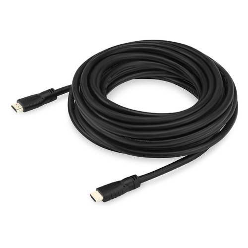 фото Кабель аудио-видео buro hdmi 2.0, hdmi (m) - hdmi (m) , ver 2.0, 10м, gold черный [bhp hdmi 2.0-10]