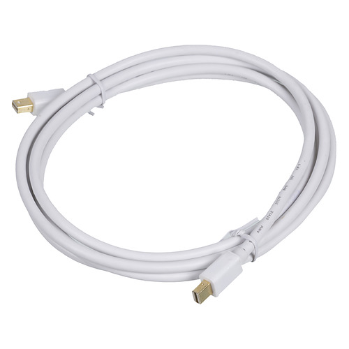 фото Кабель 1.2v, minidisplayport (m) - minidisplayport (m), gold , 2м, белый noname