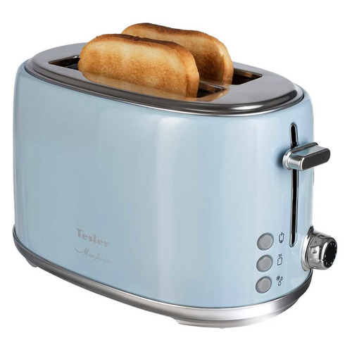 

Тостер TESLER TT-255, голубой [tt-255 sky blue, TT-255