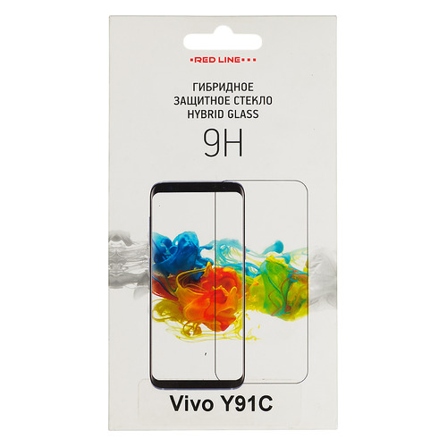 

Защитное стекло для экрана REDLINE для Vivo Y91C, гибридная, 1 шт [ут000018026]
