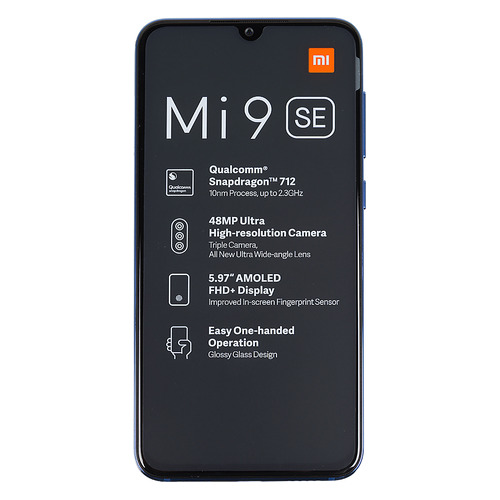 

Смартфон XIAOMI Mi 9 SE 128Gb, синий