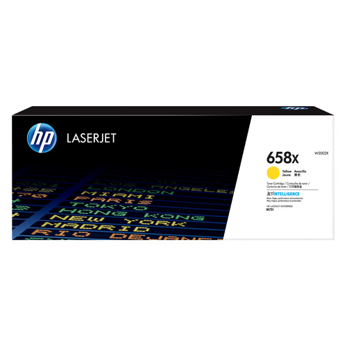 

Картридж HP 658X, желтый / W2002X, 658X