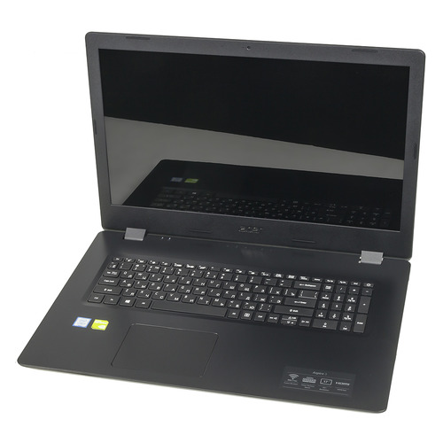 фото Ноутбук acer aspire a317-51kg-39h8, 17.3", intel core i3 7020u 2.3ггц, 4гб, 256гб ssd, nvidia geforce mx130 - 2048 мб, linux, nx.heler.004, черный