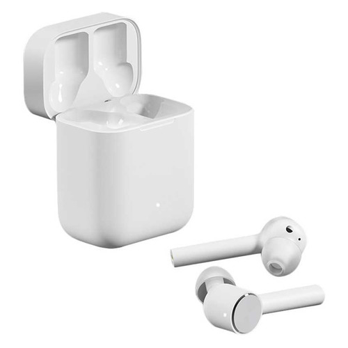 фото Наушники с микрофоном xiaomi mi true wireless earphones, bluetooth, вкладыши, белый [zbw4485gl]