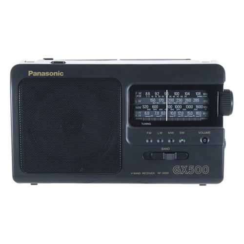 фото Радиоприемник panasonic rf-3500e9-k, черный