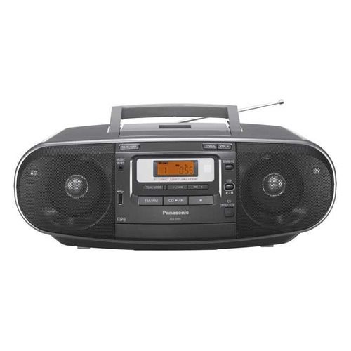 

Аудиомагнитола PANASONIC RX-D55EE-K, черный