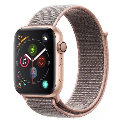 

Смарт-часы APPLE Watch Series 4 44мм, золотистый / розовый [mu6g2/a]
