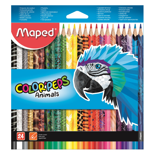 

Карандаши Maped Color'Peps 832224, коробка картонная, Color'Peps