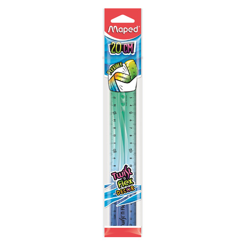 

Упаковка линеек Maped Twist'n Flex Patterns, 20см, гибкая, ассорти [279215] 20 шт./кор., Twist'n Flex Patterns