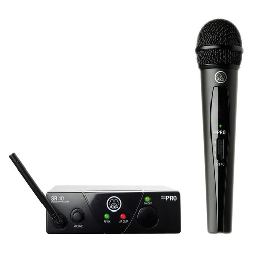 

Радиосистема AKG WMS40 Mini Vocal Set Band US45A беспровод. черный, WMS40 Mini Vocal Set Band US45A