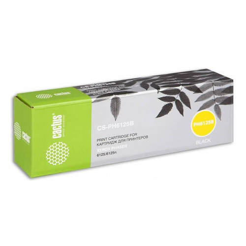 

Картридж CACTUS CS-PH6125BW, 106R01338, черный