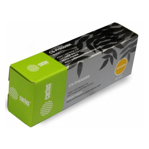 

Картридж CACTUS CS-PH6500BKW, 106R01604, черный