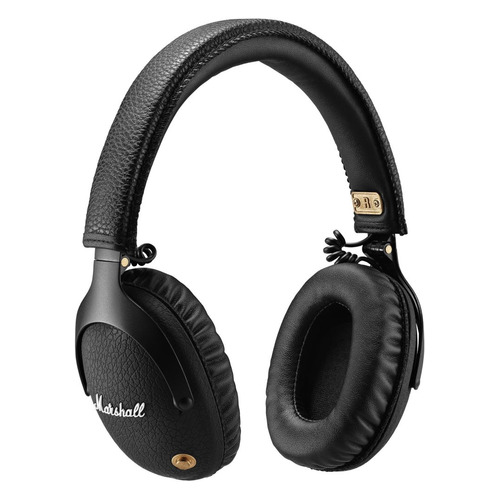 

Наушники с микрофоном MARSHALL Monitor, 3.5 мм/Bluetooth, накладные, черный