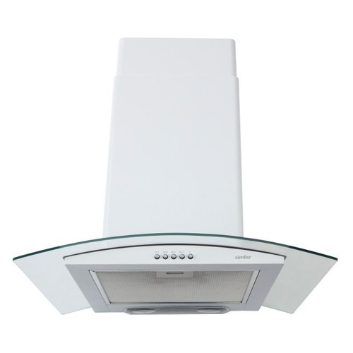 

Вытяжка каминная Simfer 8632 SM белый управление: кнопочное (1 мотор)