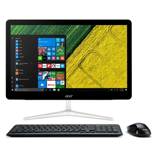 

Моноблок ACER Aspire Z24-880, 23.8", Intel Core i5 7400T, 4Гб, 1000Гб, Intel HD Graphics 630, DVD-RW, Windows 10, черный и серебристый [dq.b8uer.005]
