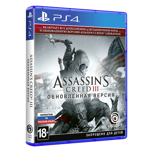 

Игра PlayStation Assassin’s Creed III. Обновленная версия, русская версия, для PlayStation 4/5, Assassin’s Creed III. Обновленная версия