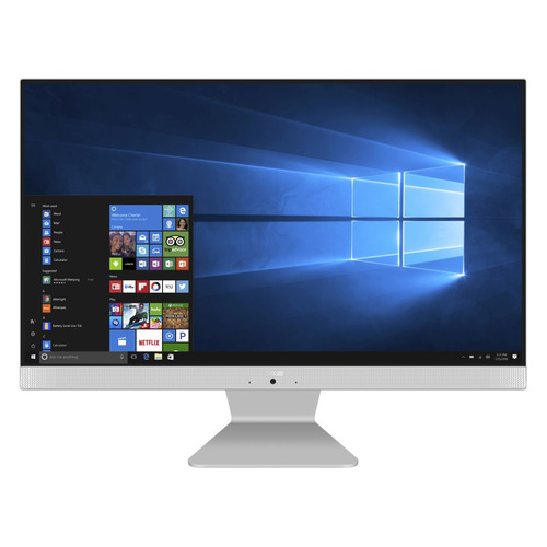 фото Моноблок asus v241fak-wa082t, 23.8", intel core i3 8145u, 8гб, 1000гб, intel uhd graphics 620, windows 10 home, белый и серебристый [90pt0291-m05080]