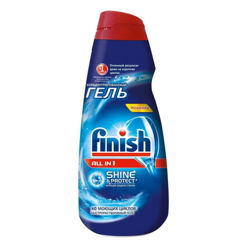 

Гель FINISH All in One Max для посудомоечных машин, 0.6л [3071032], All in One Max