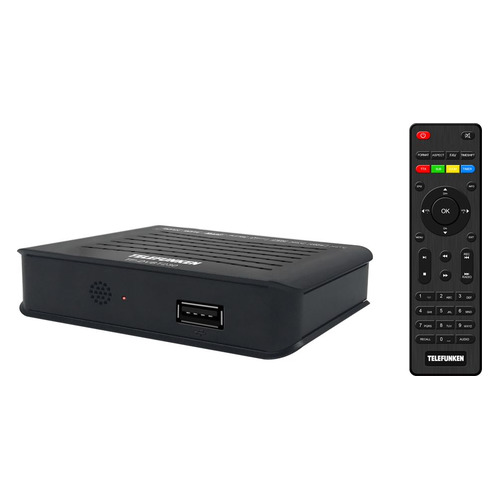 

Ресивер DVB-T2 TELEFUNKEN TF-DVBT230, черный [tf-dvbt230(черный)]