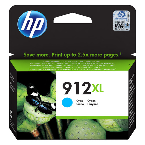 Картридж HP 912XL, голубой / 3YL81AE