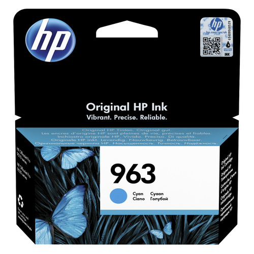 

Картридж HP 963, голубой / 3JA23AE, 963