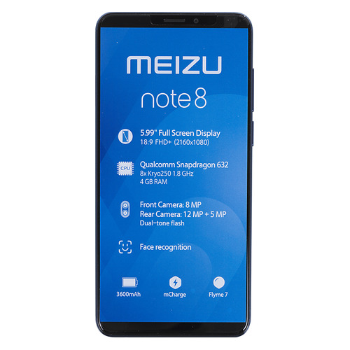 

Смартфон MEIZU Note 8 64Gb, синий