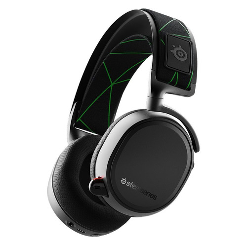 

Гарнитура игровая STEELSERIES Arctis 9X, для ПК и игровых консолей, накладные, bluetooth, черный [61483]