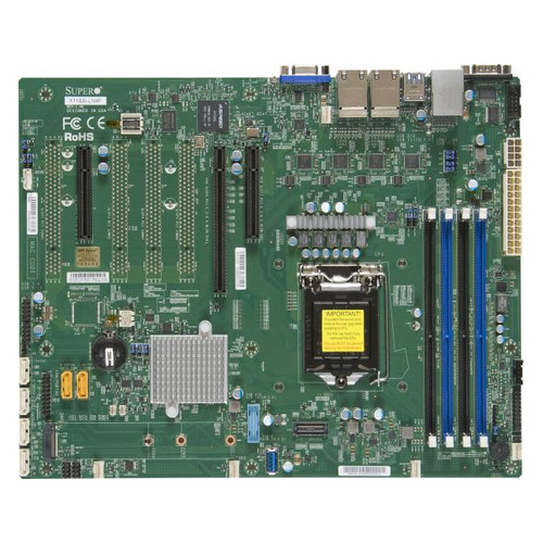 фото Серверная материнская плата supermicro mbd-x11ssi-ln4f-o, ret