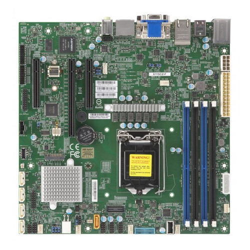 фото Серверная материнская плата supermicro mbd-x11scz-f-o, ret